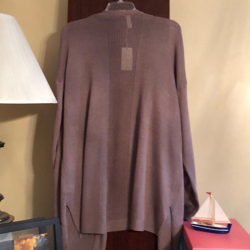 L Love Beautiful Mauve Cardigan - Picture 2 of 8